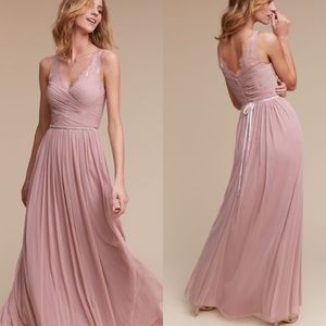 Bhldn Blush Fleur Dress